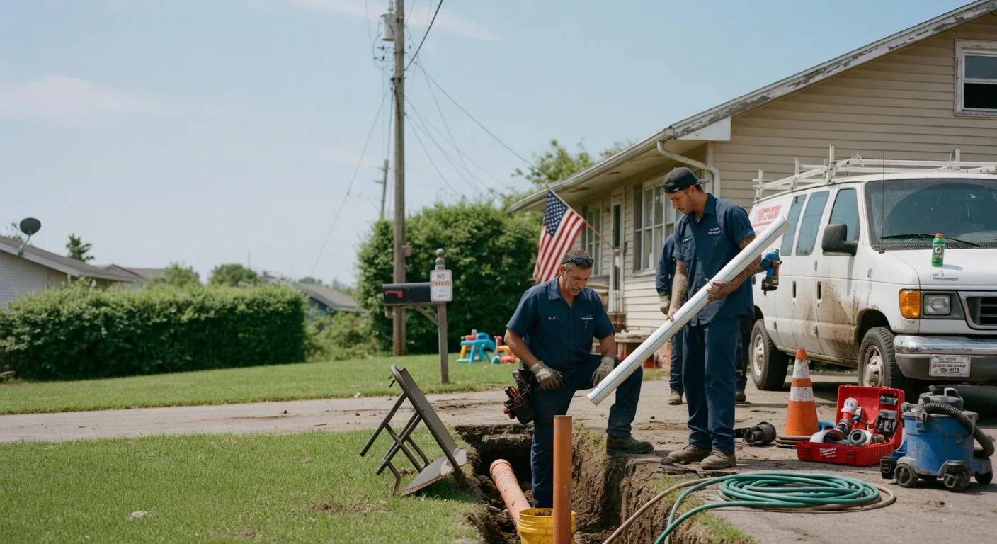 Sewer Line Inspection in North Henderson, IL
